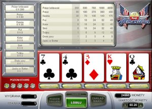 Darmowy video poker All American Online
