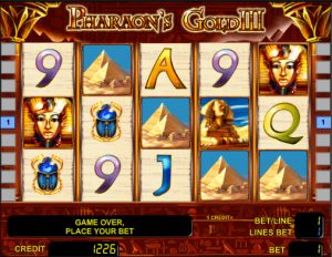 Automat Do Gier Pharaohs Gold II Online Za Darmo