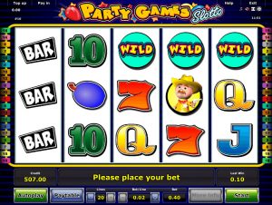 Party Games Slotto Online Automat Za Darmo