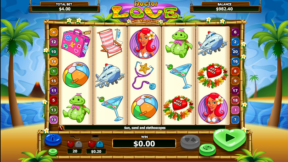 scratch dr love on vacation slot