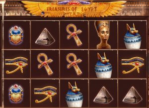 Kasyno Gra Treasures of Egypt Online Za Darmo