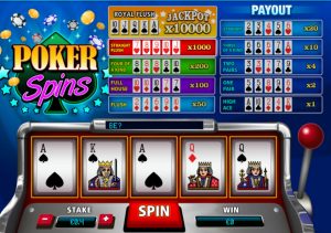 Maszyna do Gier Poker Spins Online Za Darmo