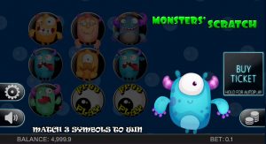 Kasyno Gra Monsters Scratch Online Za Darmo