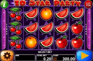 Kasyno Gra 20 Star Party Online Za Darmo