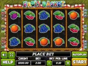 Darmowy Automat do Gier Fruit Basket Playpearls Online