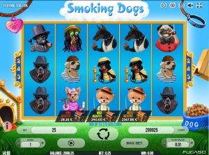 Maszyna do Gier Smoking Dogs Online Za Darmo