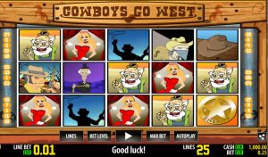 Maszyna do Gier Cowboys Go West Online Za Darmo