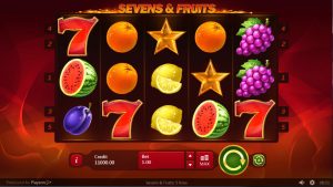 Darmowy Automat do Gier Sevens and Fruits Online