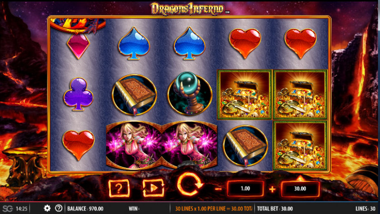 Maszyna do Gier Dragons Inferno Online Za Darmo