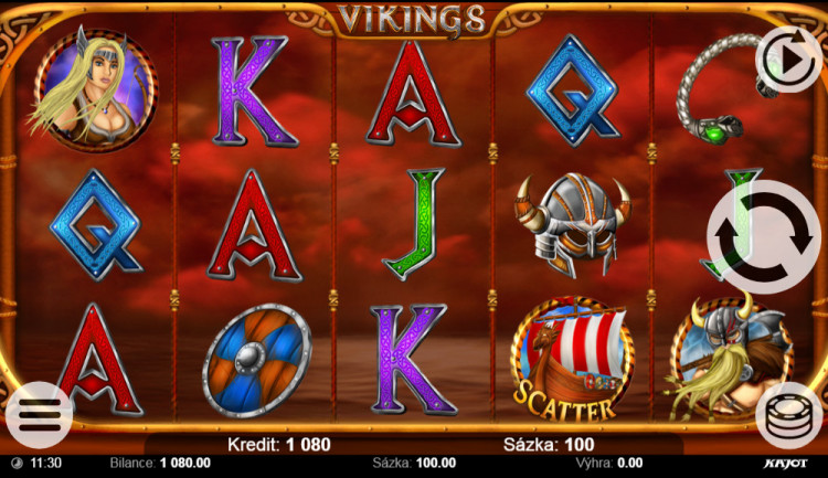 Darmowy automat online Vikings Kajot